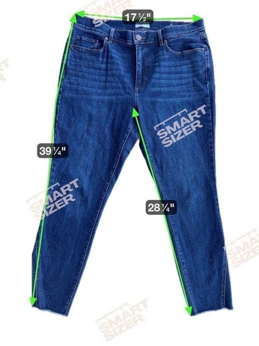 LOFT Skinny Ankle Jeans Size 12 - Picture 4 of 6